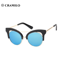 Cramilo cat eye lunettes de vente miroir chaud